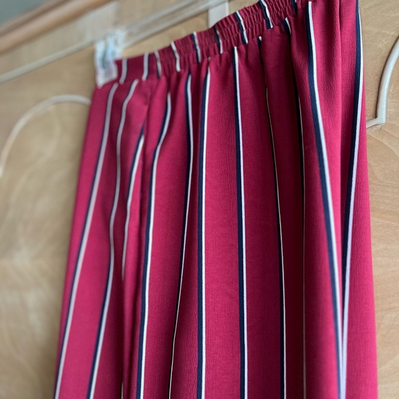 Mustard Seed M brick red, white and black, pants - Picture 2 of 12